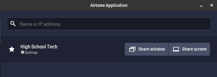 Share Window